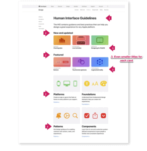 Apple Human Interface Guidelines Screenshot 4