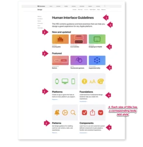 Apple Human Interface Guidelines Screenshot 5